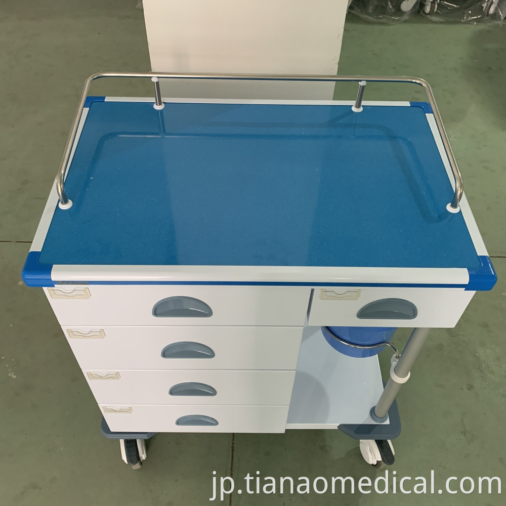 Hospital Medical Steel Treatment Trolley